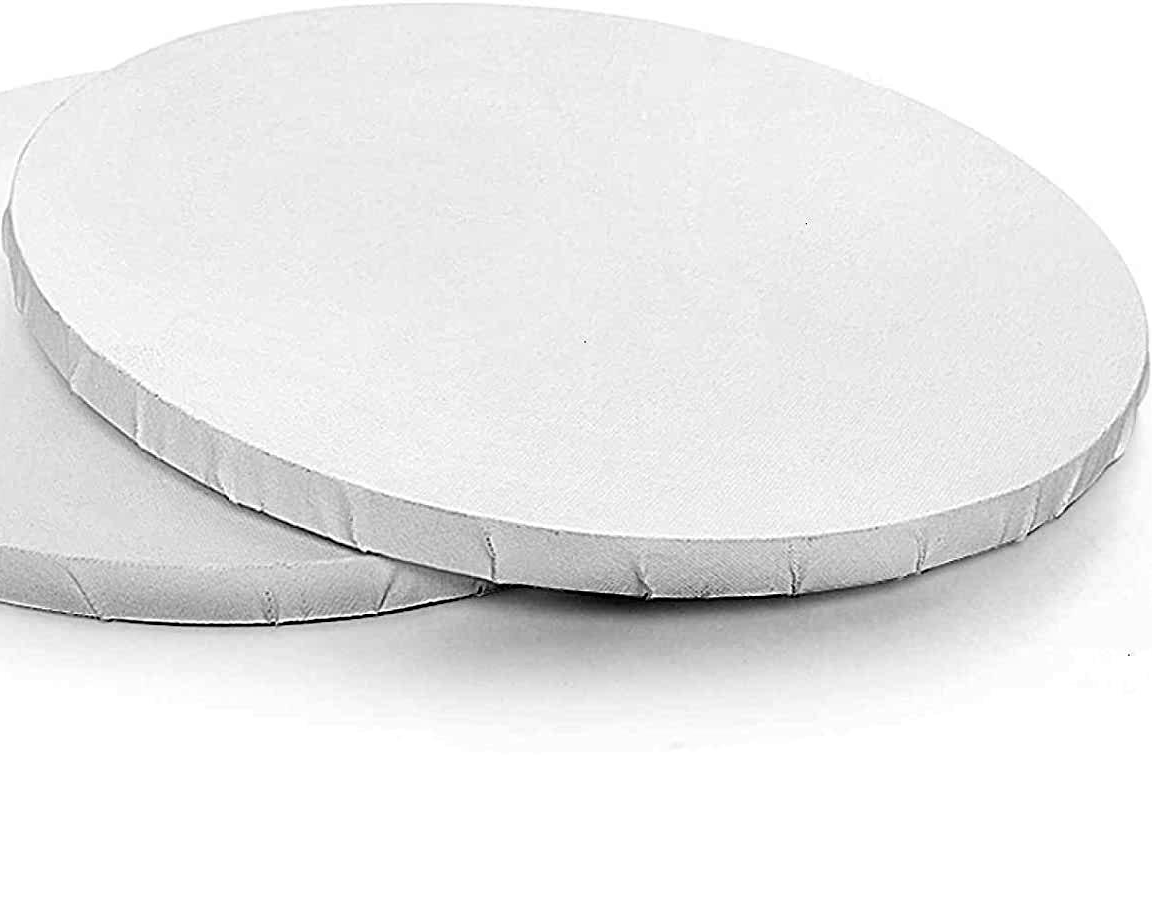 Blank Canvas for Painting Hot-Selling Round Shape White Blank 19.5cm Canvas Boards