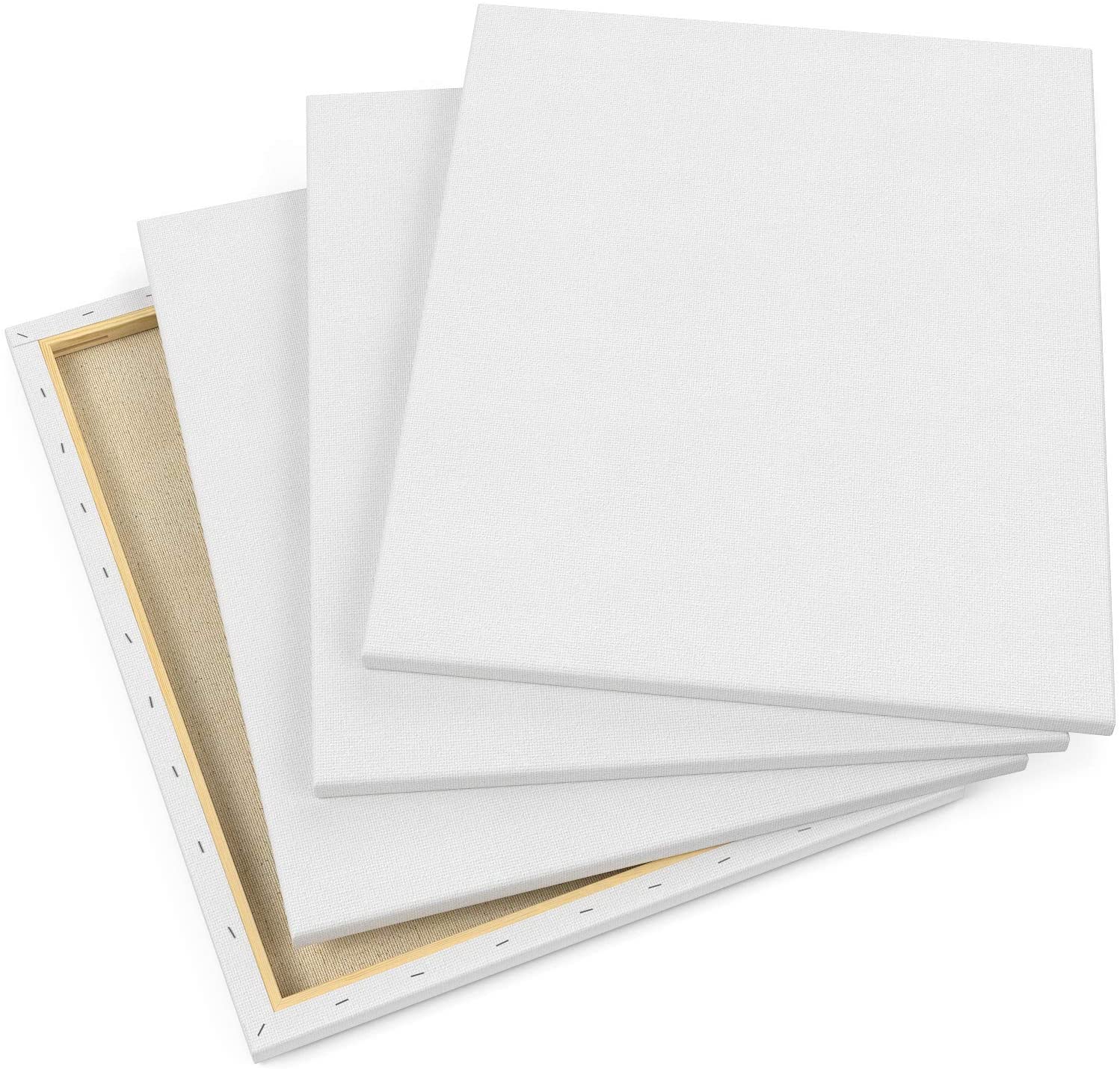 Wholesale 6 Pcs 16x20 inch 380g Stretch Artist Oil Proof Painting Canvases Set for Art Paint
