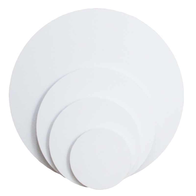 Hot selling 100% cotton artist round canvas panel stretched display pad acrylic canvas boards