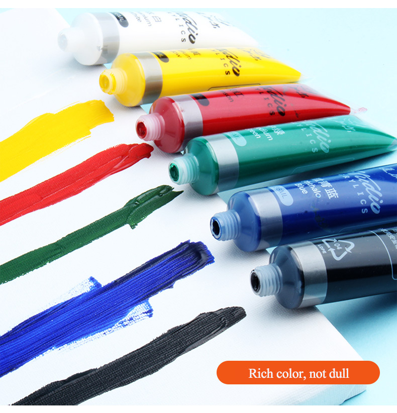 Factory direct sale 24 color painting watercolor acrylic oil paint 36ml