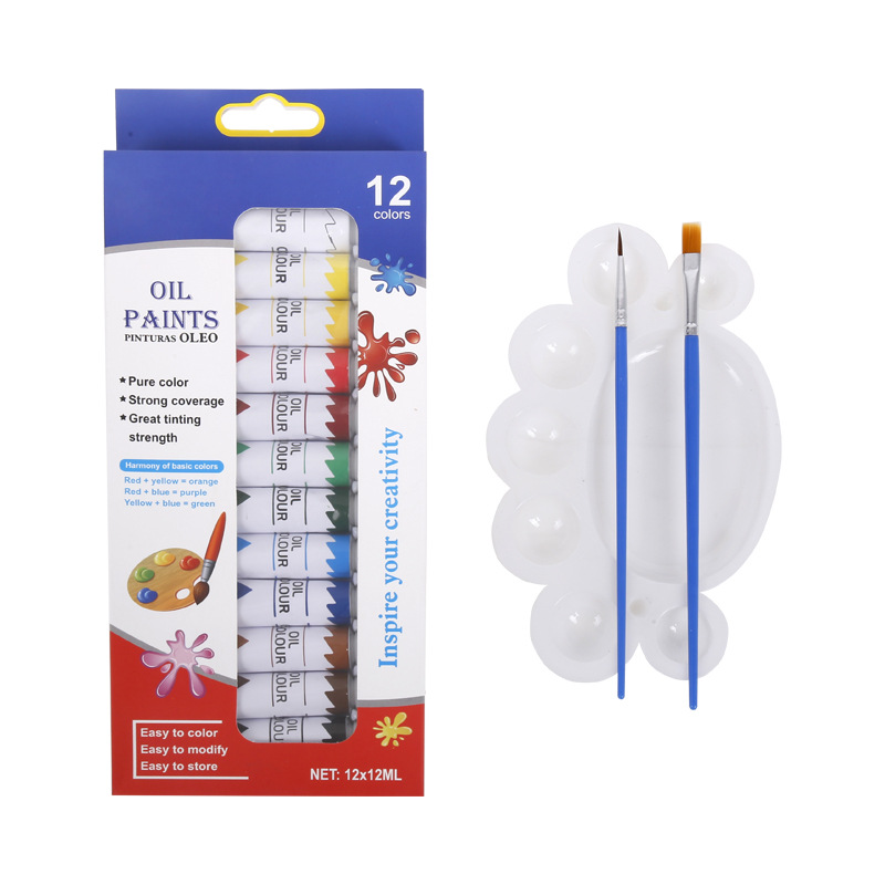 2022 High Quality Artist Oil Paint Set With Brush and palette