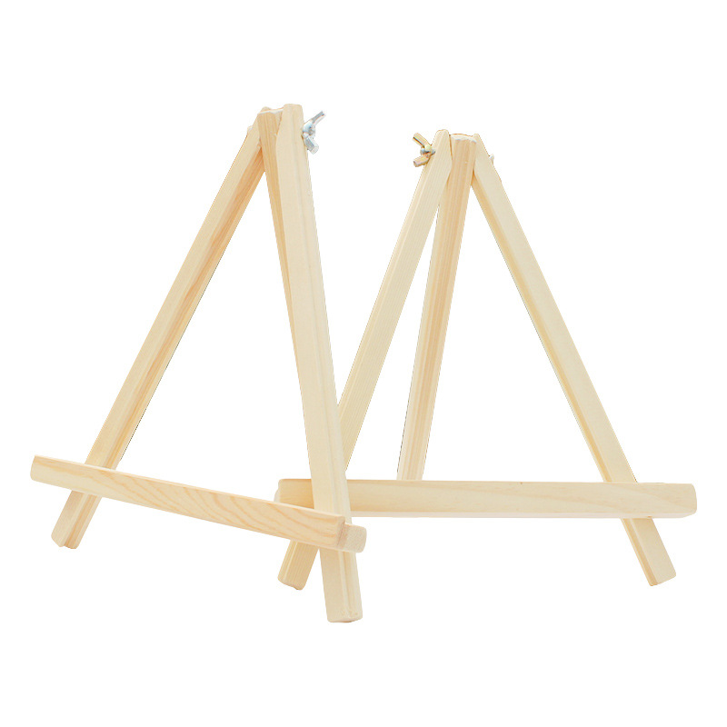 2021 new High Quality Wood Drawing Painting Box Easel Tripod sketch oil painting easel