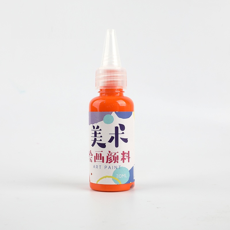Factory Supply Pointed Bottle 30 ML Non Toxic Water Based Acrylic Art Paint Set