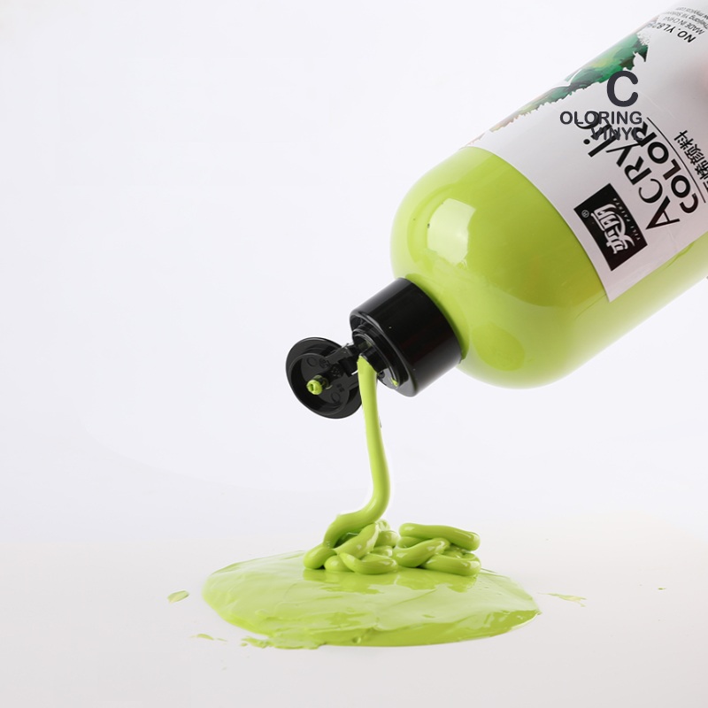 47 Acrylic Colour in Running Storage Emulsion Artistic Paint Private Label Acrylic Art Drawing Acrylic Paint 500 Ml Set 500ml
