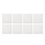 White Blank Art Boards Mini Stretched Artist Canvas 