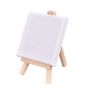 White Blank Art Boards Stretched Artist Canvas
