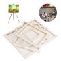 White Blank Square Artist Canvas 