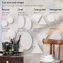 Stretched Canvas 100% Cotton Blank Canvas Art Supplies for Acrylic Pouring