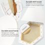 Stretched Canvas 100% Cotton Blank Canvas Art Supplies for Acrylic Pouring