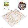 White Blank Stretched Canvas Square Artist Canvas For Painting Canvas