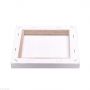 White Blank Stretched Canvas Square Artist Canvas For Painting Canvas