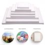 White Blank Stretched Canvas Square Artist Canvas For Painting Canvas