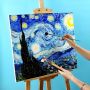 Oil Painting Canvas Blank Cotton Canvas aquarelle canvas painting Artist watercolor Painting 