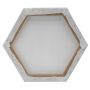 Hexagon White Cotton Canvas Watercolor Painting DIY Crafts for Professional Artist Canvas Oil Painting