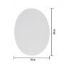 Diy Oval Cotton Oil Painting Canvas Mini And Stretched Canvas Home Decors For Primed Oil Acrylic Paint