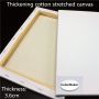 50x50cm Professional manufacture, stretched canvas with different material for canvas