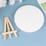 Round Artist Canvas Blank Oil Painting DIY Drawing Supplies