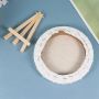 Round Artist Canvas Blank Oil Painting DIY Drawing Supplies