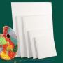 White Canvas Watercolor Cloth Frame DIY Painting Frame Canvas Blank Cotton Fabric Plain Painting for Artworks