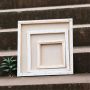 White Blank Square Stretched Canvas DIY Crafts Art Supplies