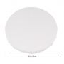 Round Artist Canvas Blank Oil Painting DIY Drawing Supplies