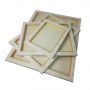 Hot Wholesale pure Cotton Stretched Artist Canvas for painting with frame 40x50cm