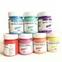 Non-toxic 45ml water based artist acrylic metallic paints