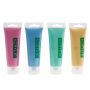 Low price 75ml water based metallic no toxic acrylic paint