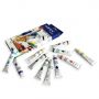 bulk quality 12 colors 12ml artist kids drawing acrylic color paint set for painting
