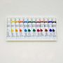 Portable vivid 12 colors 12ml artist drawing watercolor paint set