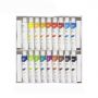 18 colors 12ml professional artist kids art drawing oil colour painting for art