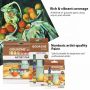 Wholesale gouache paint set non-toxic 24 colors 12ml gouache paint colour