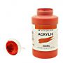 High quality custom logo professional 500ml bottle artist acrylic paints set