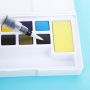 12/18/24 colors high quality foldable art solid watercolor paint sets for art painting