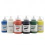High quality custom logo professional 500ml bottle artist acrylic paints set