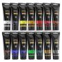 14 Colors/Pouches (120 ml/4.06 oz.) with Storage Box, Rich Pigments art kids Acrylic Paint Set