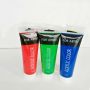 UV Reactive Glow in The Dark Luminous acrylic paints 6x75ml Assorted Tubes