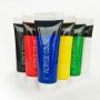 6 colors 75ml Tubes Artist Acrylic Colours