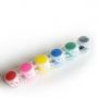 Affordable Kids Craft Acrylic Paint Pot Set 12 Pots with 12 colors.