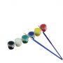 Bulk Wholesale Non-toxic Safe 6 colors 2ml Acrylic Paint Pots