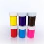 6ct 20ml Jars waterproof glow in the dark poster paint