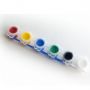 Bulk Wholesale Non-toxic Safe 6 colors 2ml Acrylic Paint Pots