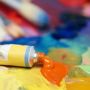 Professional artist grade oil paint with good colour strength thick consistency