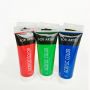 6 colors 75ml Tubes Artist Acrylic Colours