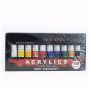 10x20ml tubes high viscosity 3D acrylic paint set