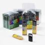 3D Permanent Waterproof Textile Paint Acrylic Paints Color Paint Kids DIY Art Craft Toys 12 Bright Colors Set 4-12 Ages