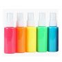 Neon Blacklight Spray Paint 6x59ml Reactive Fabric Acrylic Paints Kids DIY Art Craft Paints 6 Bright Colors Set 4-12 Ages CN;ZHE