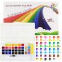 36 Richly Pigmented Metallic Pearlescent Watercolor Paint Set