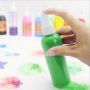 Neon Blacklight Spray Paint 6x59ml Reactive Fabric Acrylic Paints Kids DIY Art Craft Paints 6 Bright Colors Set 4-12 Ages CN;ZHE