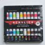 Amazon hot sale 20x20ml Tubes professional acrylic paint set for beginners, students & professional artist